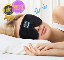 Load image into Gallery viewer, U-Soothe™ Sleep Mask with Bluetooth Headphones
